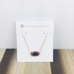 Kendra Scott Elisa Granite Rose Gold Necklace - image 1